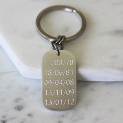 Special Dates Keyring